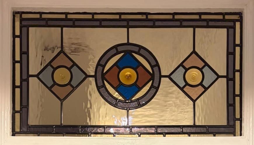 Victorian Transom Window Panel